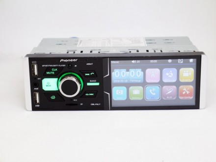 Pioneer 4064T ISO - Сенсорный экран 4,1''+ RGB подстветка + DIVX + MP3 + USB + B. . фото 5