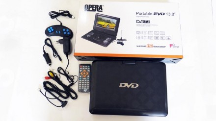 10" DVD Opera 1129 Портативный DVD-проигрыватель с Т2 TV USB SD
Цифровой п. . фото 2