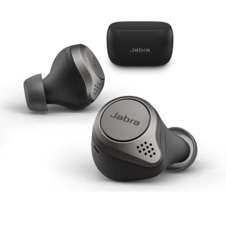 блютуз наушники Jabra Elite 75t вместе с зарядным кейсом и запасными амбушюрами. Полтава. фото 1 блютуз наушники Jabra Elite 75t вместе с зарядным кейсом и запасными амбушюрами. Полтава. фото 1