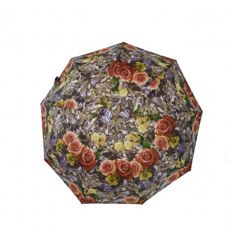 Зонт с ярким цветочным принтом, полуавтомат на 9 спиц от фирмы "Max"
С аксессуар. . фото 3