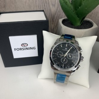 Мужские механические наручные часы Forsining S899 люкс качество механика
 Характ. . фото 10