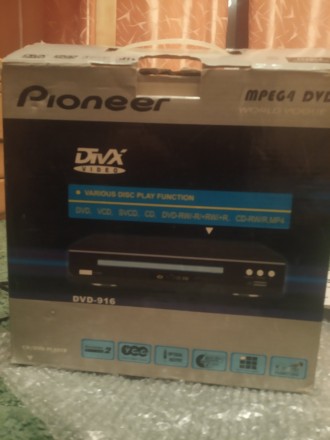DVD плеер Pioneer 916
формат mpg4
выход:
-ML
-coaxial
-S-Video
-avi
-opti. . фото 7