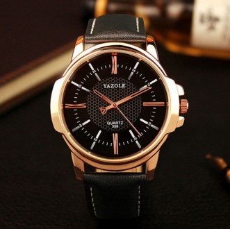 Мужские наручные часы Yazole Premium
 Характеристики:
	
	Материал корпуса - мета. . фото 3