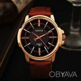 Мужские наручные часы Yazole Premium
 Характеристики:
	
	Материал корпуса - мета. . фото 1