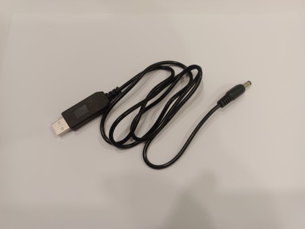 Кабель для роутера USB - DC 12V DC 5,5x2,1mm.
Кабель питания WIFI роутера с пре. . фото 2