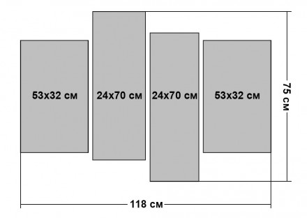 Характеристики
 
Категорії
Абстракція
Кількість частин
4
Краска
Пігментна, на во. . фото 5