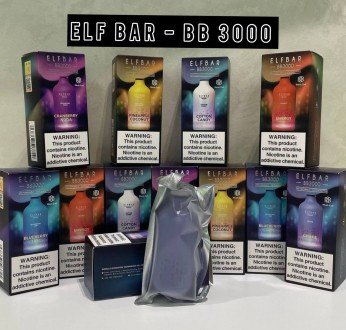 ELF BAR BC3000/BB3000 (5%) - ORIGINAL ✅. Київ. фото 1 ELF BAR BC3000/BB3000 (5%) - ORIGINAL ✅. Київ. фото 1