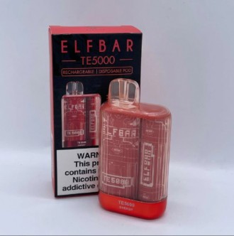 ELF BAR TE5000 (5%) - ORIGINAL ✅. Київ. фото 1 ELF BAR TE5000 (5%) - ORIGINAL ✅. Київ. фото 1