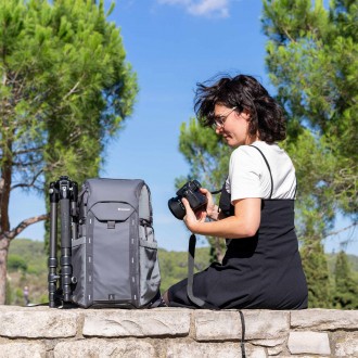 Класичні рюкзаки для фотокамер VEO Adaptor мають солідний зовнішній вигляд, вико. . фото 33