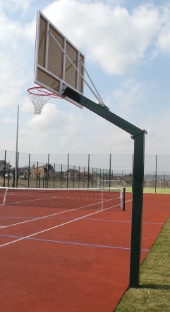 Продам або виготовлю обладнання для гри в баскетбол/волейбол/теніс з алюмінію/ст. . фото 5