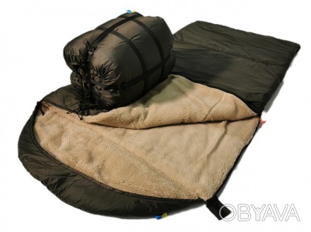 Тактичний спальний мішечок (до -25) спальнік на міху
Армейський спальний мішок A. . фото 1