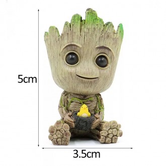 Чудова іграшка – міні-фігурка малюк Грут (Groot), персонаж всесвіту Marvel. . фото 3