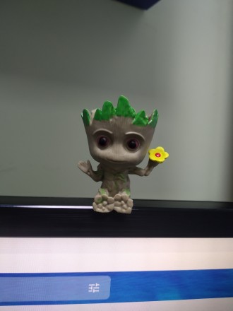 Чудова іграшка – міні-фігурка малюк Грут (Groot), персонаж всесвіту Marvel. . фото 4