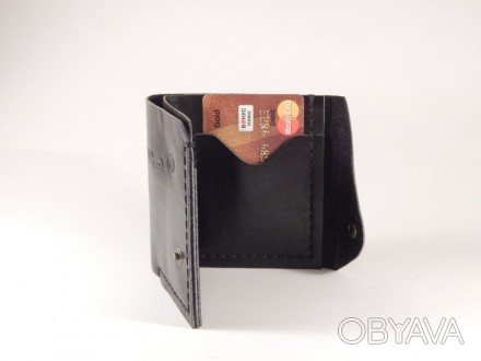 Гаманець «Lepota», шкіряний гаманець натуральна шкіра, ручна робота, з гравіюван. . фото 1