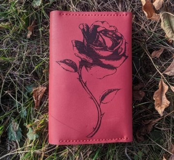 Гаманець гаманець, портмоне "HER" ручної роботи, натуральна шкіра+гравіювання
Шк. . фото 10