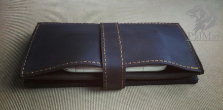 Портмоне клатч шкіряний гаманець "Кейс" ручної роботи, натуральна шкіра
від укра. . фото 5