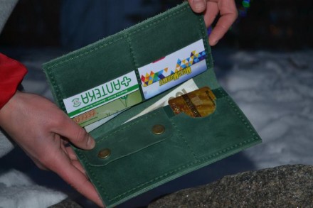 Портмоне шкіряний гаманець "Fresh" ручної роботи, натуральна шкіра
від українськ. . фото 2