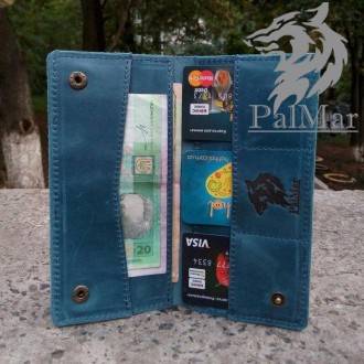 Портмоне гаманець клатч шкіряний "Сlassic2" ручної роботи, натуральна шкіра, на . . фото 2