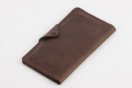 Портмоне шкіряний гаманець "Bricks" ручної роботи, натуральна шкіра
від Інтернет. . фото 3