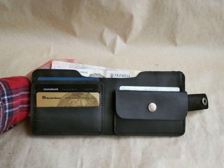 Шкіряний гаманець "Best" ручної роботи 
Хороший шкіряний гаманець вельми потрібн. . фото 3