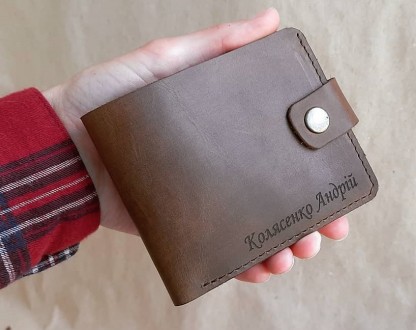 Шкіряний гаманець "Best" ручної роботи 
Хороший шкіряний гаманець вельми потрібн. . фото 10
