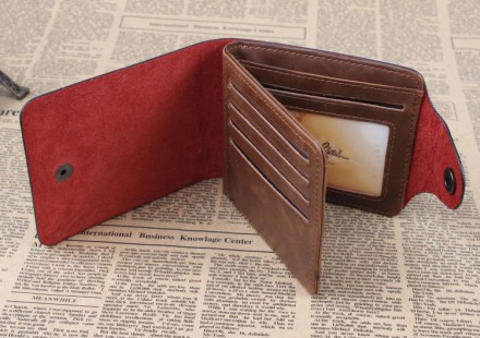 Гаманець "Bailini Genuine Leather", з тисненням ковбоя, Чоловічий гаманець
Телеф. . фото 3