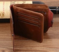 Гаманець "Bailini Genuine Leather", з тисненням ковбоя, Чоловічий гаманець
Телеф. . фото 7