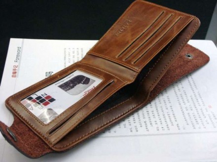Гаманець "Bailini Genuine Leather", з тисненням ковбоя, Чоловічий гаманець
Телеф. . фото 6