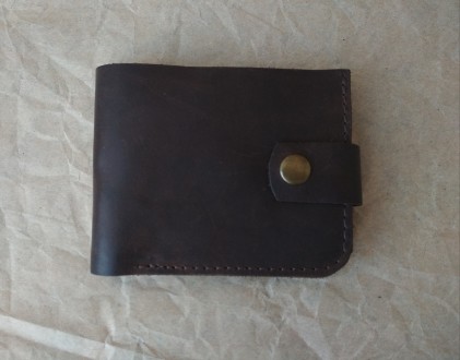 Шкіряний гаманець "Лопатою" 
від Інтернет-магазину "palmar" 
Гаманець з натураль. . фото 3