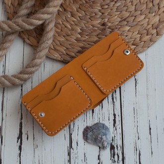 Шкіряний гаманець "Strap" 
від Інтернет-магазину "palmar" 
Гаманець з натурально. . фото 7