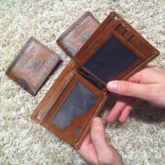 Гаманець з тисненням долара, гаманець з тисненням, портмоне з тисненням
від Інте. . фото 6