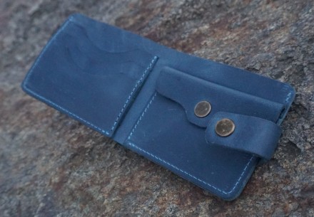 Шкіряний гаманець з гравіюванням Тризуба
Стильний, практичний і оригінальний гам. . фото 17