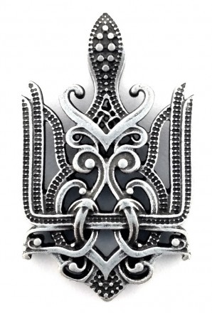 Кулон "Тризуб Королівський", ювелірний сплав ЦАМ, посріблений
від Інтернет-магаз. . фото 2