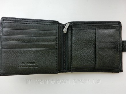 Мужской кошелек портмоне из натуральной кожи отличного качества, включая внутрен. . фото 5