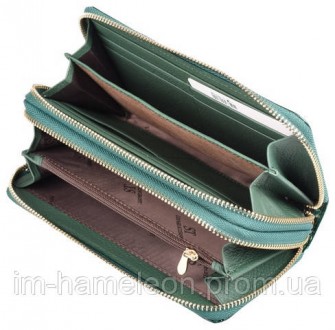 
Артикул: SТ S5001A Green
Жіночий гаманець клатч ST на дві блискавки. Два відділ. . фото 4