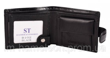 Мужской кошелек портмоне из натуральной полированой кожи премиум качества, включ. . фото 3