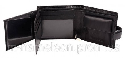 Мужской кошелек портмоне из натуральной полированой кожи премиум качества, включ. . фото 4