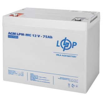 Акумулятор мультигелевий LPM-MG 12V - 75 Ah LogicPower 13634. Луцьк. фото 1 Акумулятор мультигелевий LPM-MG 12V - 75 Ah LogicPower 13634. Луцьк. фото 1