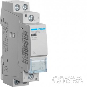 Модульные контакторы Hager серии ESC используются для дистанционного управления . . фото 1