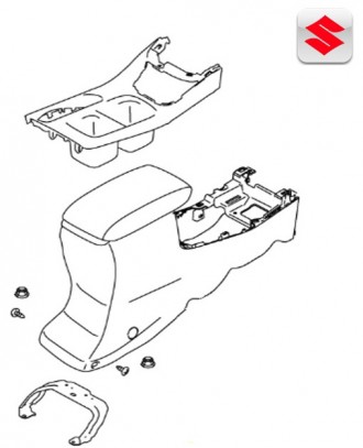 Подлокотник сузуки витара