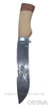 Мисливський ніж ручної роботи "Орел", для туризму та полювання, для кемпінгу.
 
. . фото 1