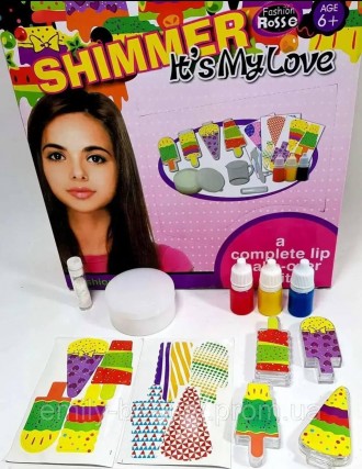 Детский набор для макияжа
Набор косметики SHIMMER it's My Love станет волшебным . . фото 2