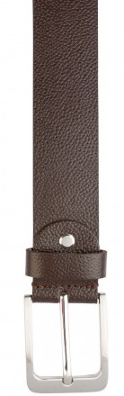 
Кожаный мужской ремень под джинсы Livergy Leather Belt, Германия темно-коричнев. . фото 4