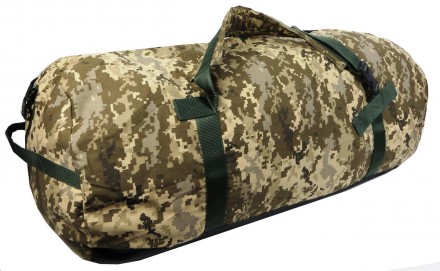 Большой армейский баул, сумка-рюкзак два в одном 100L Ukr military пиксель ВСУ
С. . фото 3
