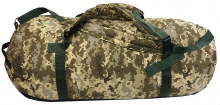 Большой армейский баул, сумка-рюкзак два в одном 100L Ukr military пиксель ВСУ
С. . фото 6