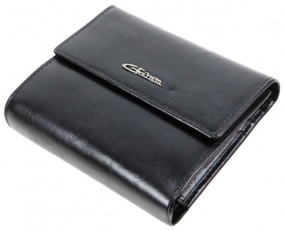 Мужское кожаное портмоне со съемным чехлом для платежных карт Giorgio Ferretti ч. . фото 2