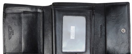 Мужское кожаное портмоне со съемным чехлом для платежных карт Giorgio Ferretti ч. . фото 8