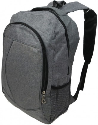 Легкий городской рюкзак Fashion S9010212  18L  Серый
Два основных отделения на м. . фото 4