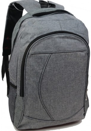 Легкий городской рюкзак Fashion S9010212  18L  Серый
Два основных отделения на м. . фото 3