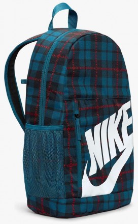 Городской спортивный рюкзак + косметичка Nike DM1888-404 20L Синий в клетку
Рюкз. . фото 3